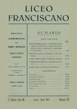 Revista Liceo Franciscano - Nmeros 58