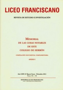 Revista Liceo Franciscano - Nmeros 196-198