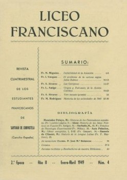 Revista Liceo Franciscano - Nmeros 4