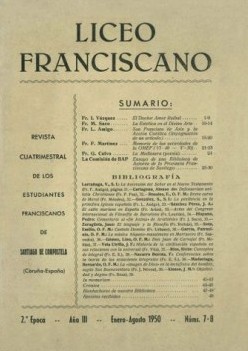 Revista Liceo Franciscano - Números 7-8