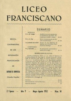 Revista Liceo Franciscano - Números 14