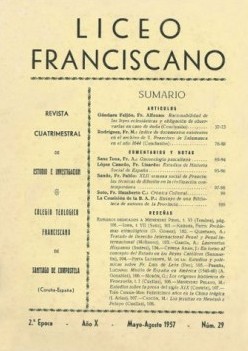 Revista Liceo Franciscano - Números 29