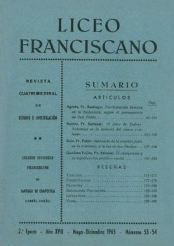 Revista Liceo Franciscano - Nmeros 53-54