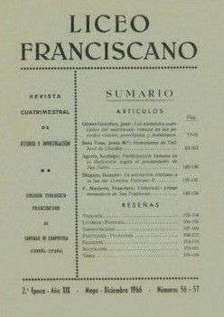 Revista Liceo Franciscano - Nmeros 56-57