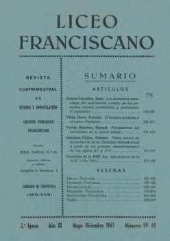 Revista Liceo Franciscano - Números 59-60