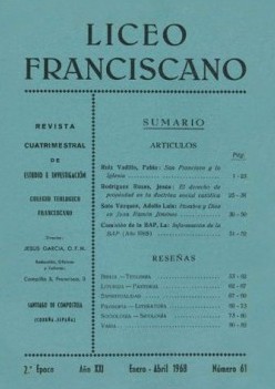 Revista Liceo Franciscano - Números 61