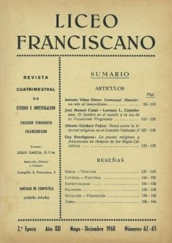 Revista Liceo Franciscano - Nmeros 62-63