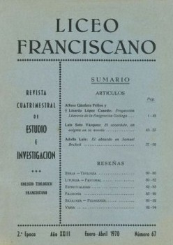 Revista Liceo Franciscano - Nmeros 67