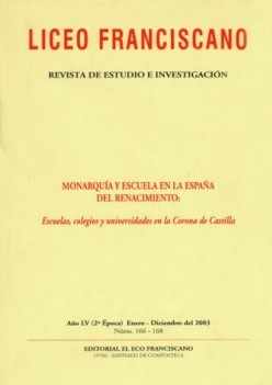 Revista Liceo Franciscano - Nmeros 166-168